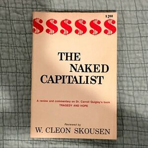 The Naked Capitalist Book by W. Cleon Skousen